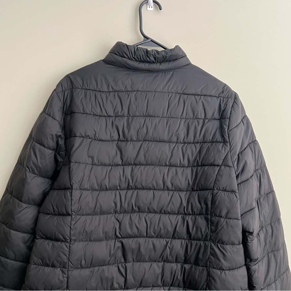 Black Packable Puffer Jacket Women's Sz XL - Picture 4 of 8